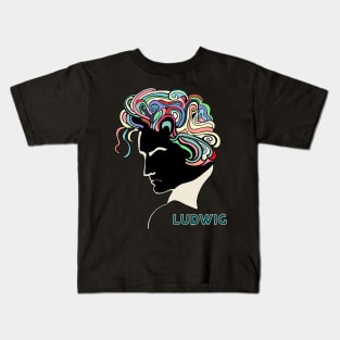 Ludwig Van Beethoven Kids T-Shirt